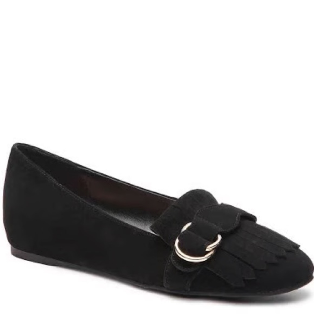 Audrey Brooke - Gale Suede Loafer Flat